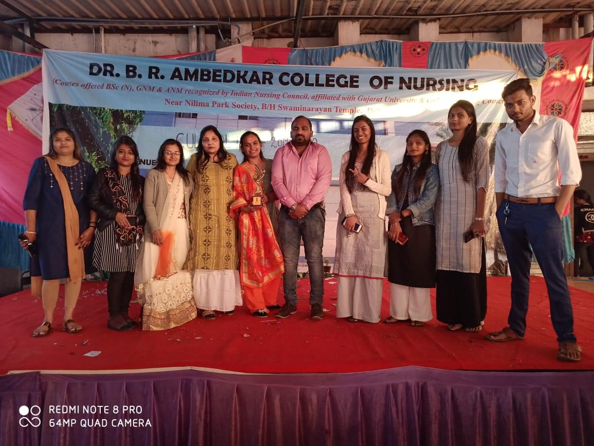 Dr. B R Ambedkar College of Nursing Gandhinagar CULTURAL WEEK (2019-20) photo 7